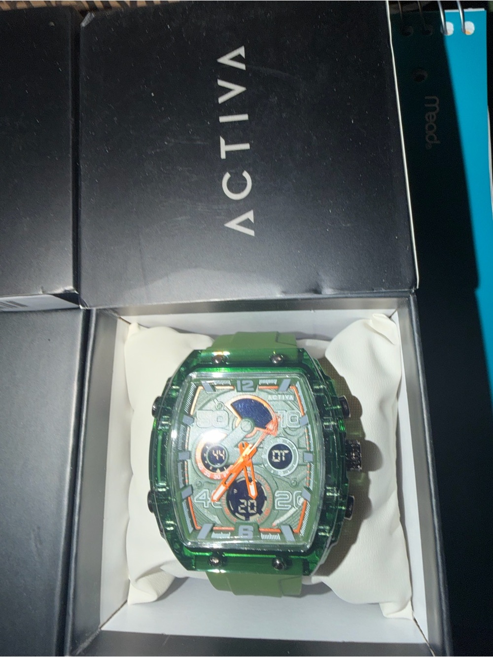 Activa X INVICTA DIGITAL ESSENTIALS WATCH 45mm, ARMY GREEN🔥 $100👈🏼